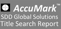 SDD Global Offers AccuMark Title Search